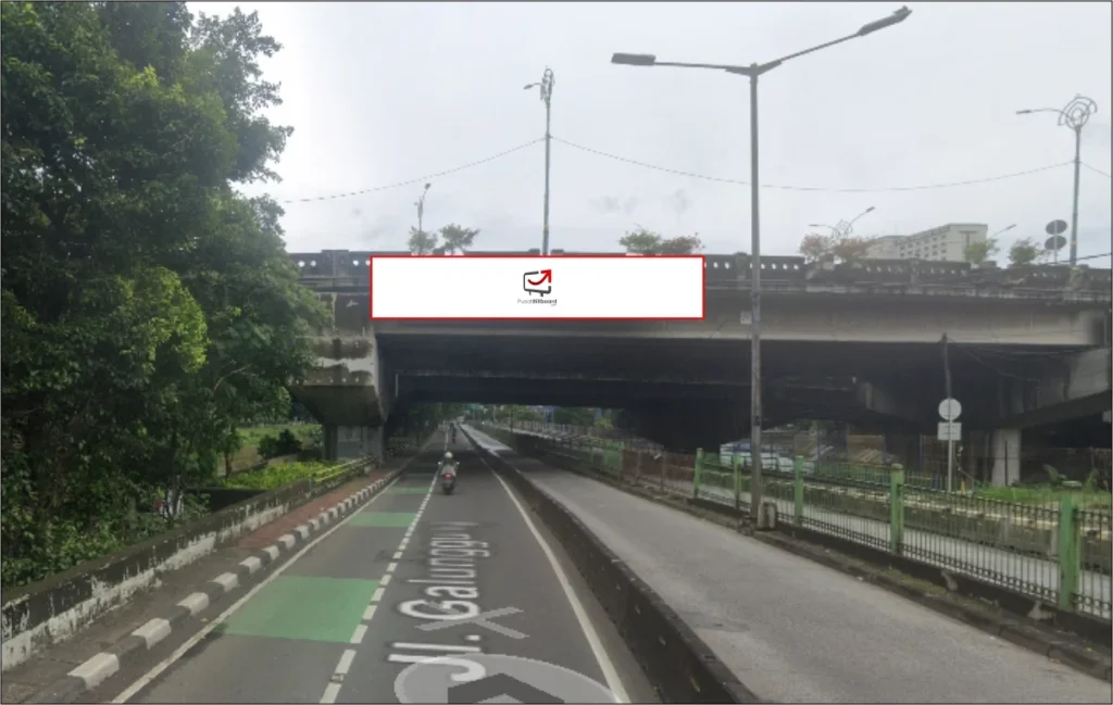 Jakarta Selatan - Jl. Galunggung Flyover HOS cokroaminoto Kuningan, 2,44x15H..