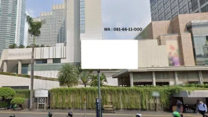 Billboard Jakarta Pusat Jl. M.H. Thamrin