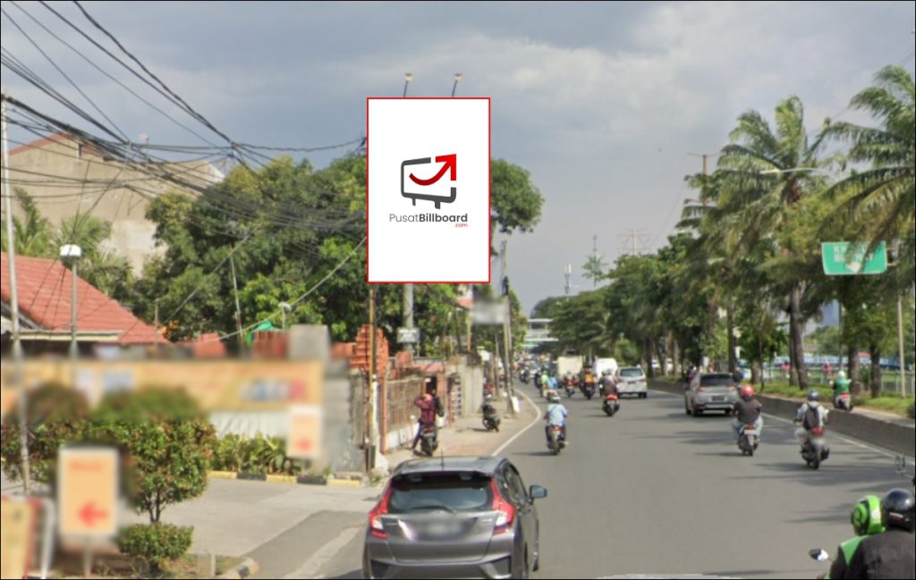 Jakarta Barat - Jl. Daan Mogoot KM 11 (SPBU SHELL) View dari arah Cengkareng menuju Grogol, 4x6 V,,,