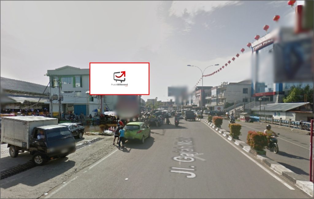 Pontianak - Jl. Gajah Mada (Depan Restoran Pizza Hut - Area Pasar Flamboyan), 5x10 H''