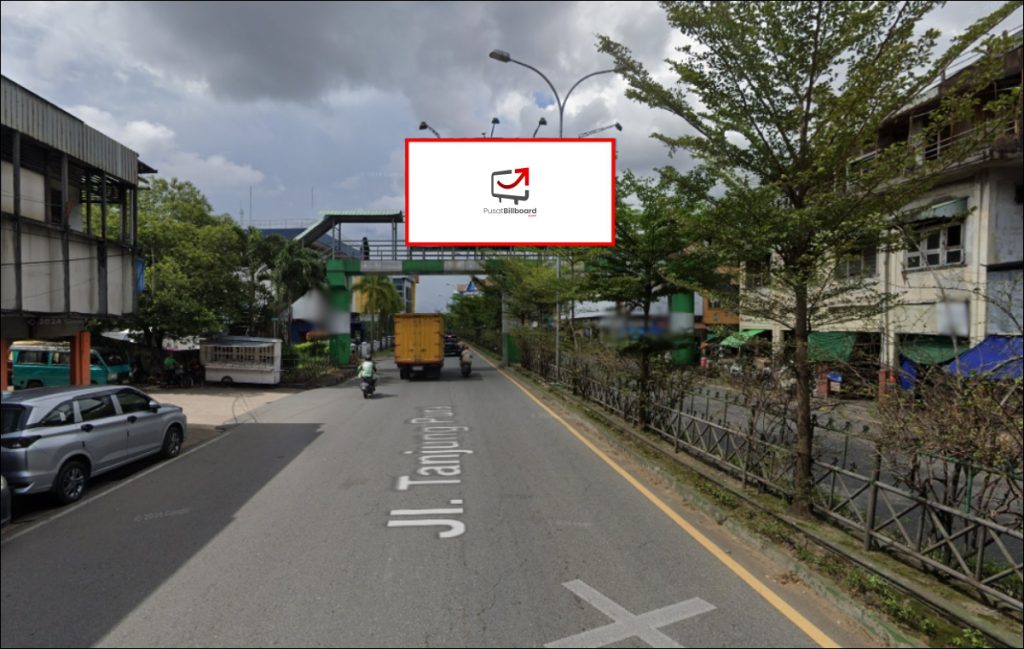 Pontianak - Jl. Tj. Pura (JPO, Depan KCP Bank Mandiri Tj. Pura - Pasar Parit Besar) Side A, 6x12 H''