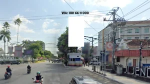 Harga sewa billboard Yogyakarta Jl. Jenderal Sudirman