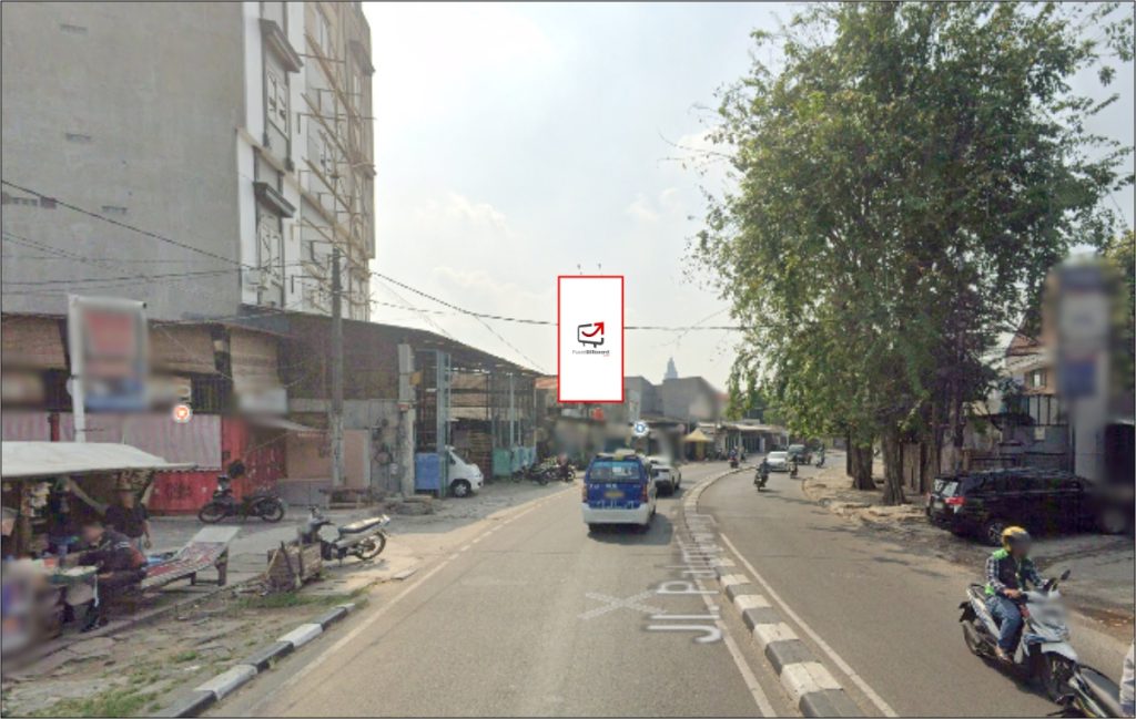 Jakarta Barat - Jl Palmerah Barat (View arah Menuju Stasiun Palmerah Slipi)`` 4x8