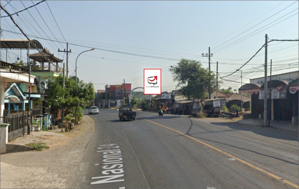 Mojokerto - Jl. Raya Ngoro Kec. Ngoro View dari Gembong ke Kembangsari, 4x6, V -