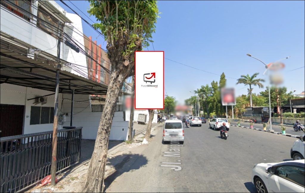 Surabaya - Pertigaan Jl. A Yan i - Jl. Raya Margorejo (view arah Jl. A Yani) 5x10 , V'