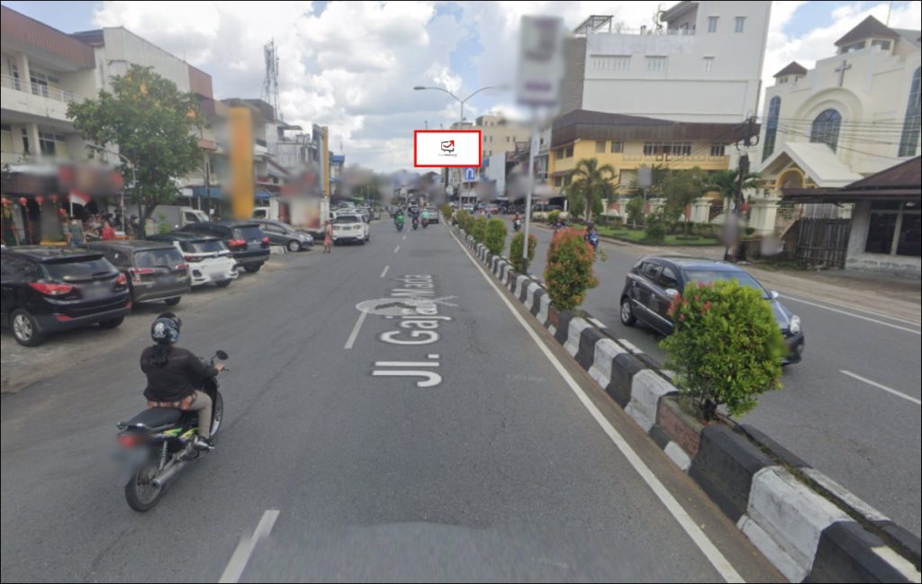 Pontianak - Jl. Gajah Mada (Depan Bank Danamon), 4x8 H'