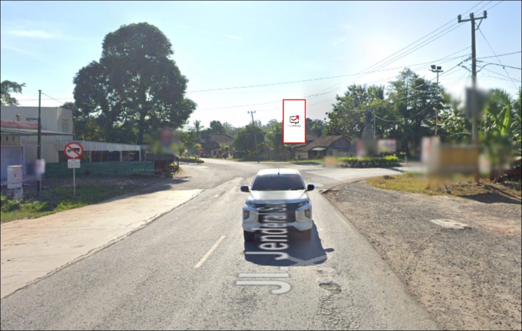 Prabumulih - Jl. Jendral Sudirman Tugu Nanas, 4x8V,